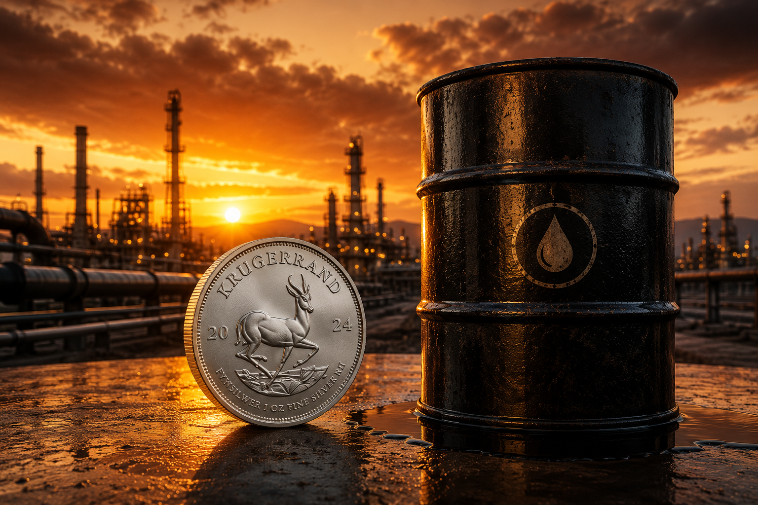 The Silver Price, Oil, and the South African Investor