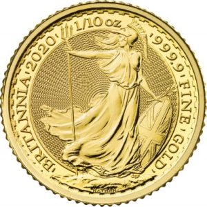 1/10 oz Great Britain Gold Britannia