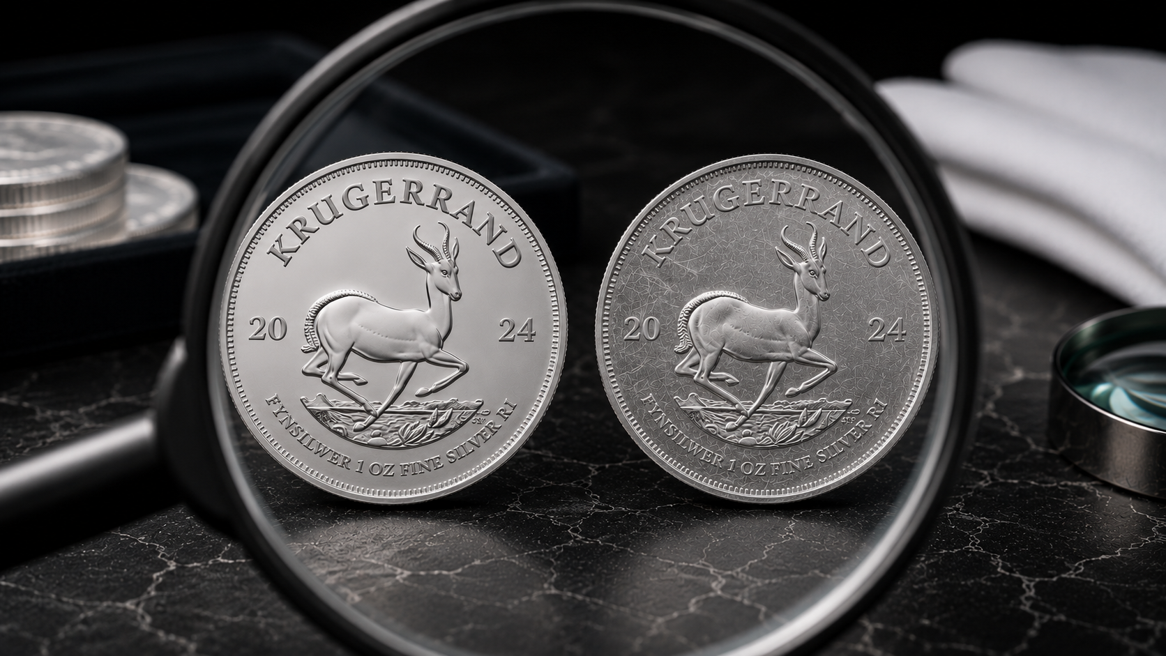 Scratched on Silver Bullion Coins