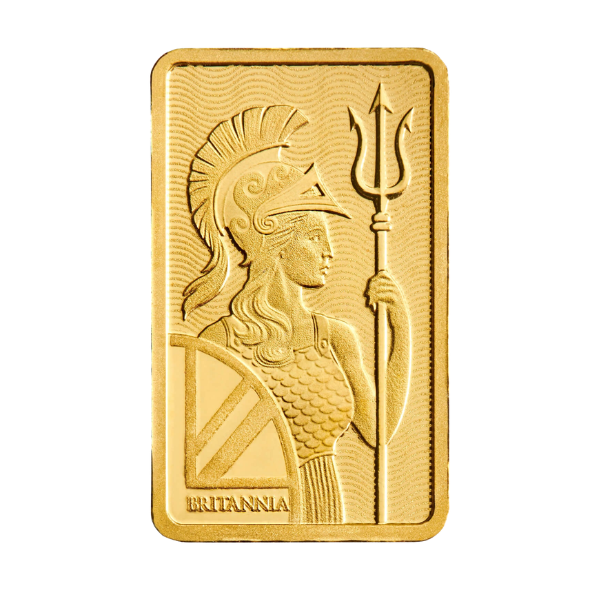 1 gram The Royal Mint Britannia .9999 Gold Bar (In Assay)