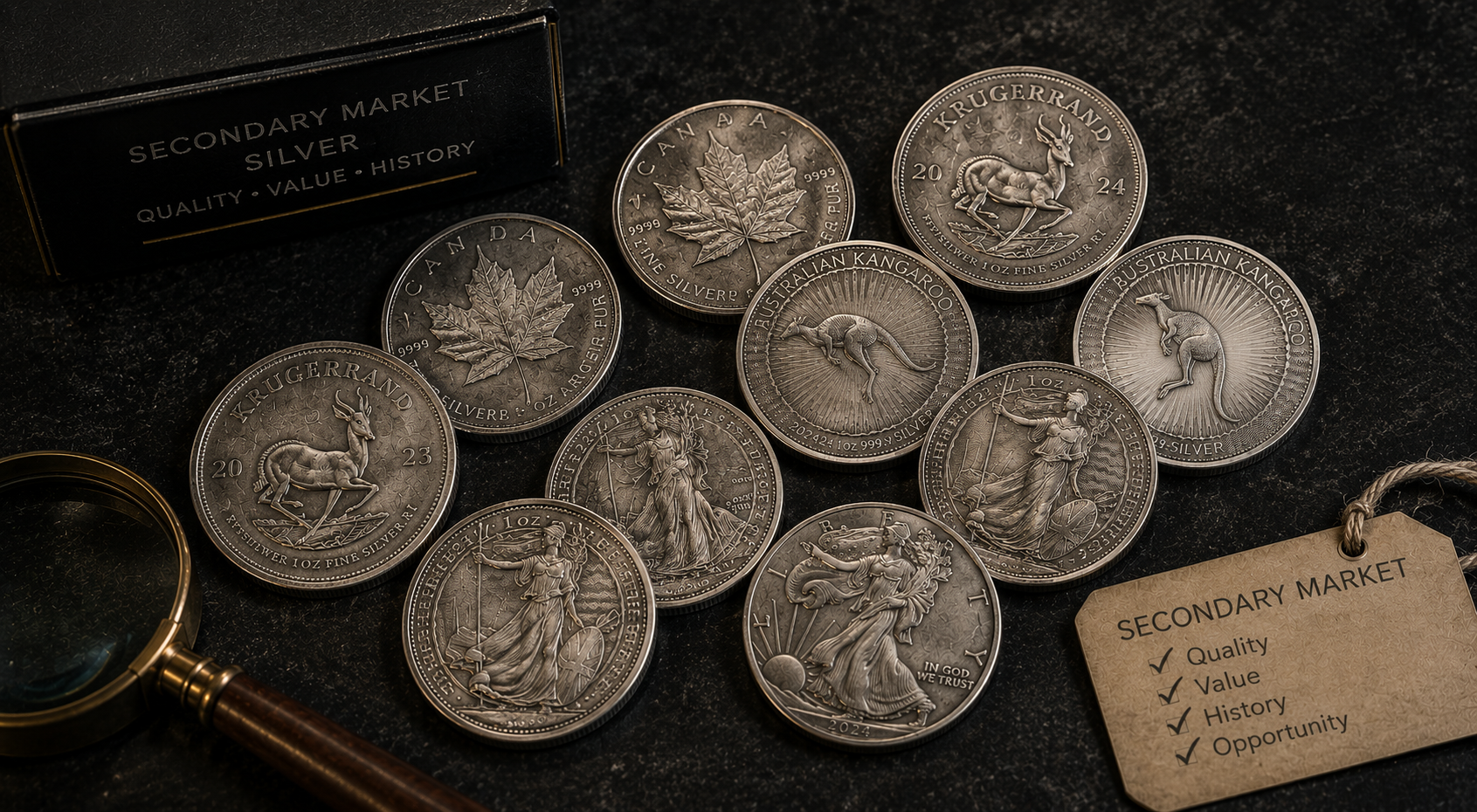Buy Secondary Market (SM) Silver When Available
