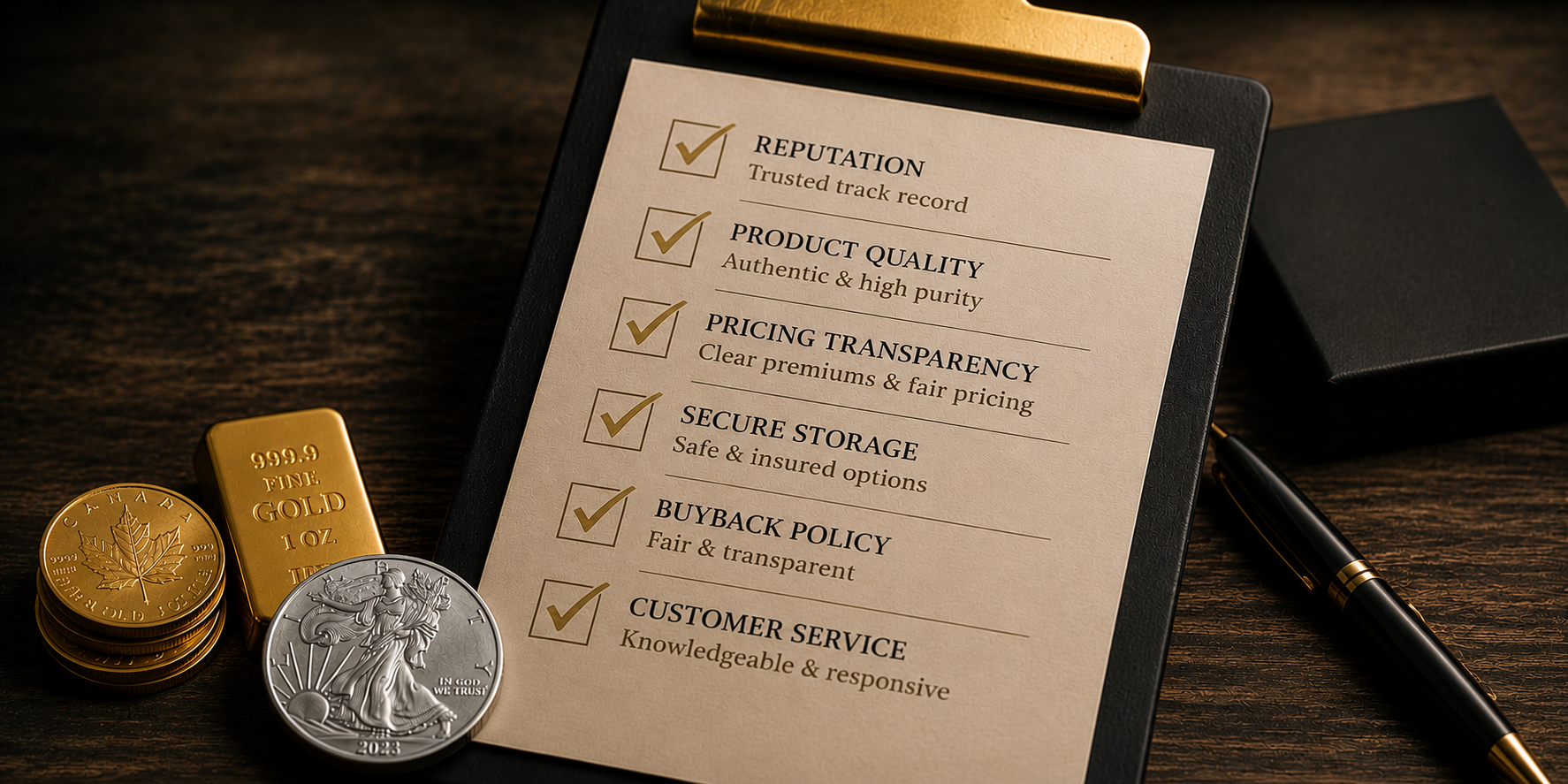A Precious Metals Dealer Checklist