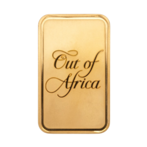 10g Gold Minted Bar - Out Of Africa (Metal Concentrators)