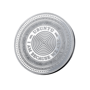 1 oz UBUNTU Silver Round (99.99% high purity)