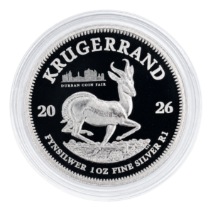1 oz Durban Coin Fair Mint Mark Proof Silver Krugerrand 2026