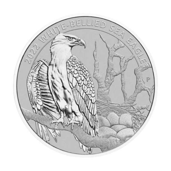 1/2 oz Australian White-Bellied Sea Eagle Platinum Coin