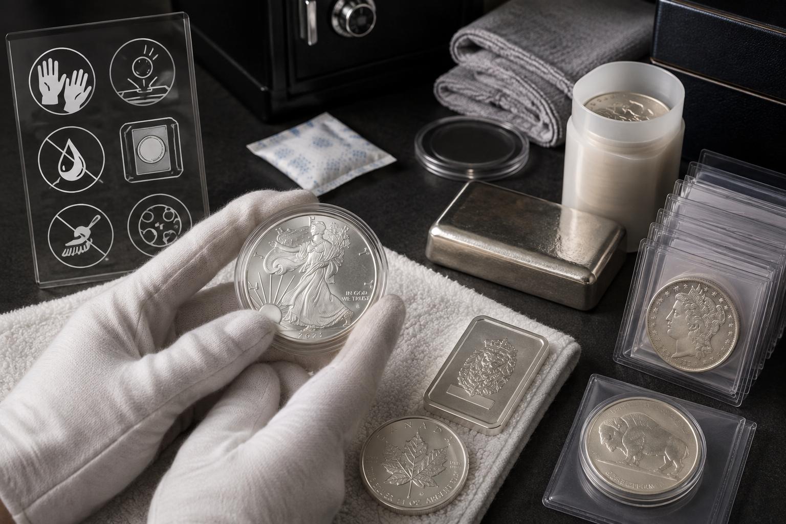 Handling Bullion Coins