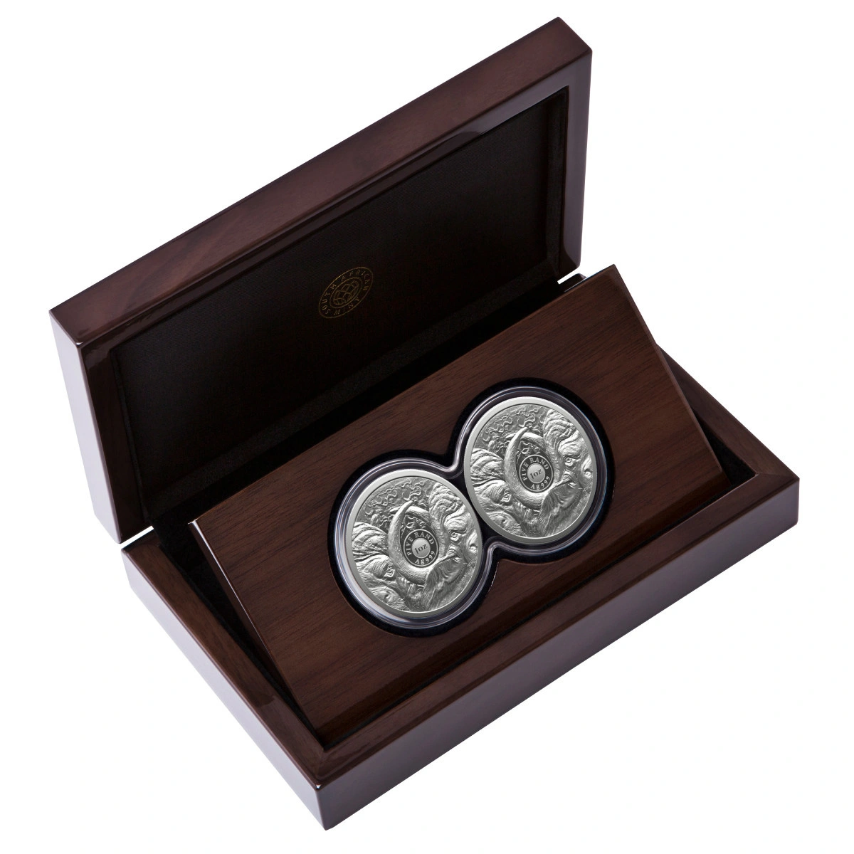 2026 BIG 5 Buffalo 2 x 1oz Proof Silver Ag 999 Double Capsule (Free Shipping)